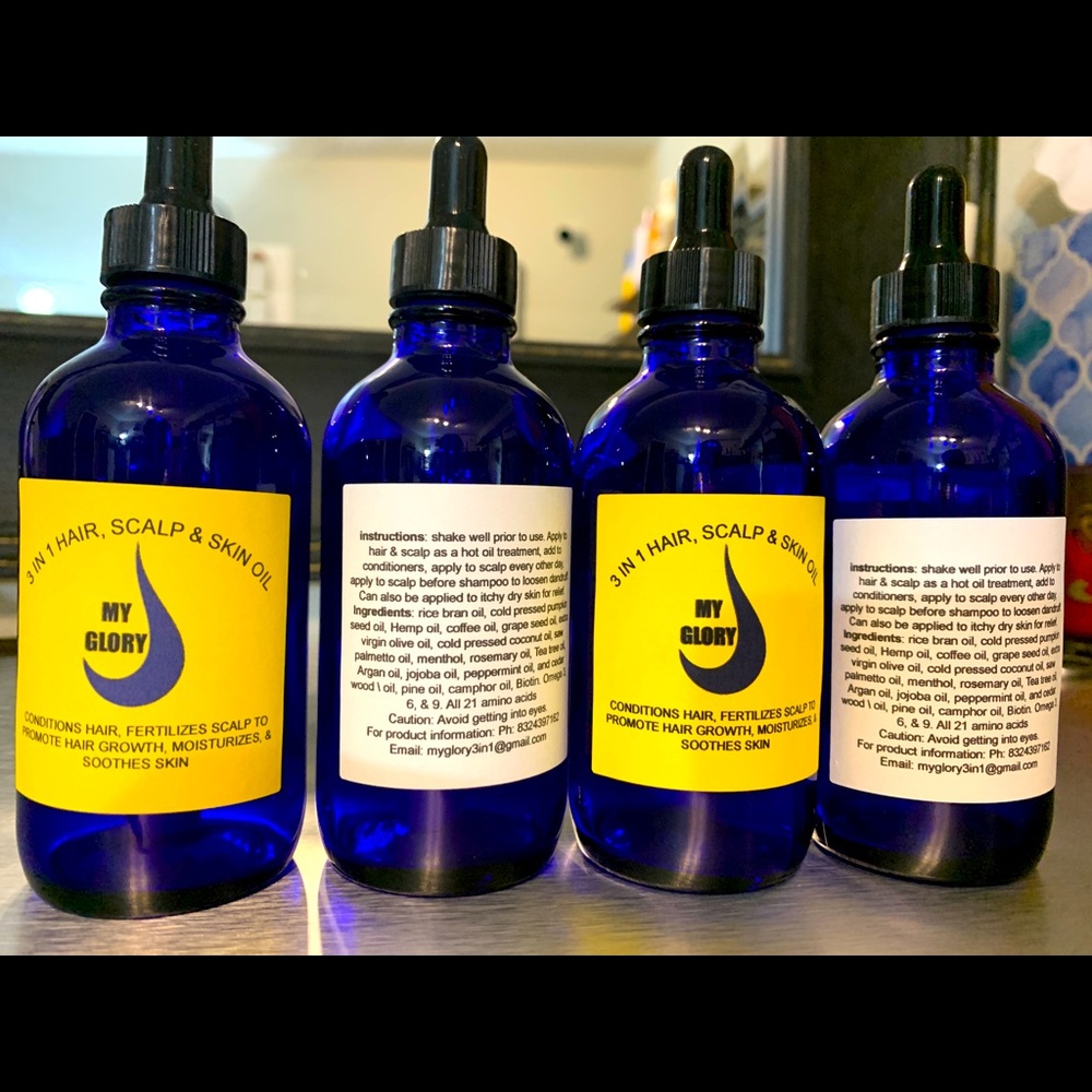 Hair and Scalp oil and Scalp Scrub